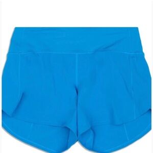 Lululemon high wasted speed up shorts 4”